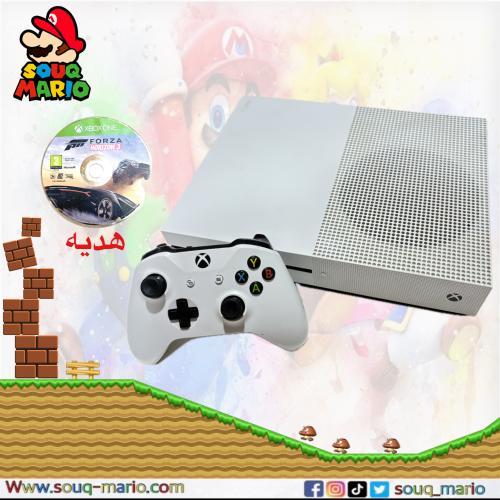 جهاز اكس بوكس ون اس Xbox One S باللون الأبيض