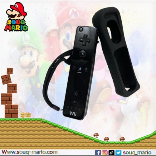 يد تحكم لجهاز wii لون اسود