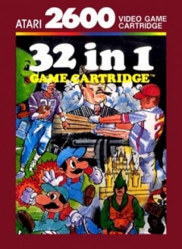 Atari 2600 Game - 32 in 1 Game Cartridge Module كا...
