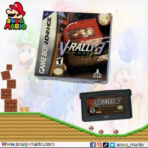 لعبة V-Rally 3 لجهاز جيم بوي أدفانس.