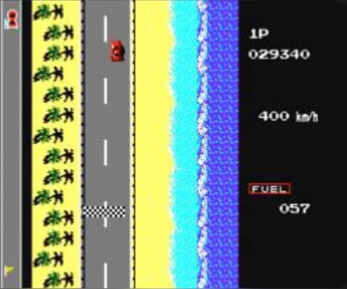 لعبه صخر road fighter(مستعمل)