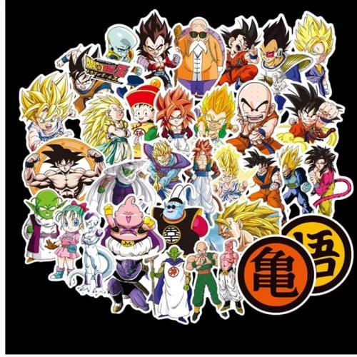 50Pcs Dragon Ball Z Stickers | 50 ملصق دراغون بول...