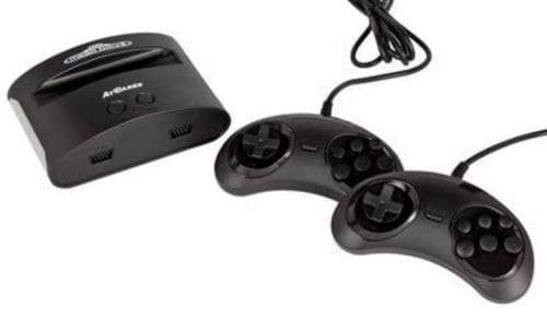 وحدة تحكم الألعاب الكلاسيكية ميجا درايف مع 80 لعبة...