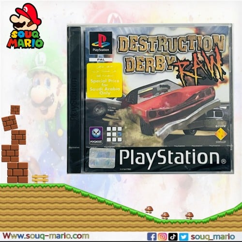 لعبة Destruction Derby Raw - Sony PS1