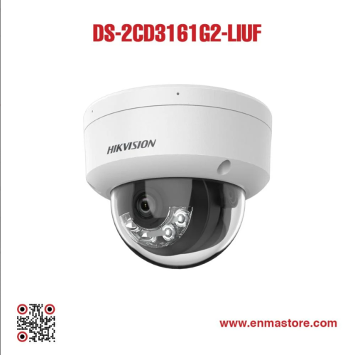 Hikvision DS-2CD3161G2-LIUF 6MP Outdoor Dome Camer...