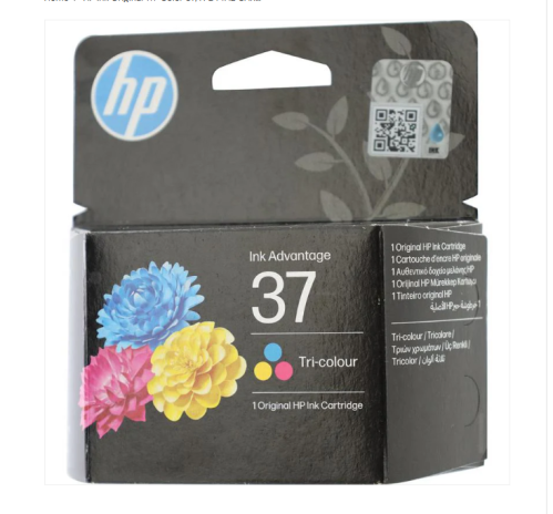 HP Ink Original Tri-Color 37/7FE44AE CARTRIDGE