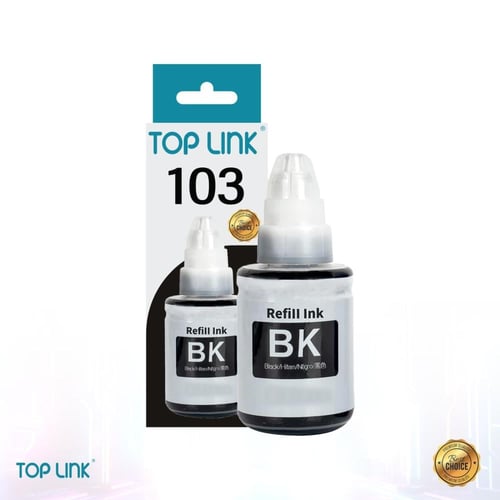 علبة حبر اسود سائل توب لنكToplink Black Liquid Ink...