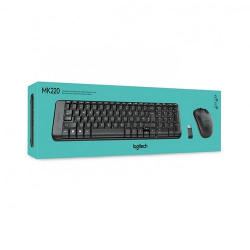 كيبورد+ ماوس لوجتك وايرلسLOGITECH MK235 WIRELESS C...