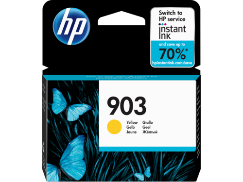 خرطوشة طباعة حبرية HP 903‏ أصلية صفراء (T6L95AE)