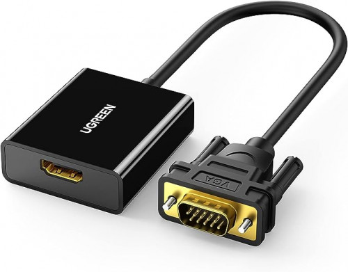 محول من VGA الى HDMI انثى ADAPTOR VGA TO HDMI FEMA...