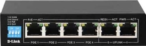 ٍسوتش دينلك جيجا بت مع بي او اي 6 بورت D-LINK DGS-...
