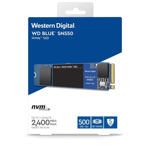هارد داخلي ان ف ام اس اس دي WD_BLUE SN550 500GB M....