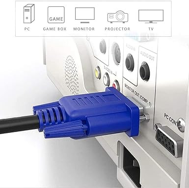 كيبل شاشة VGA الى VGA بطول 20 متر