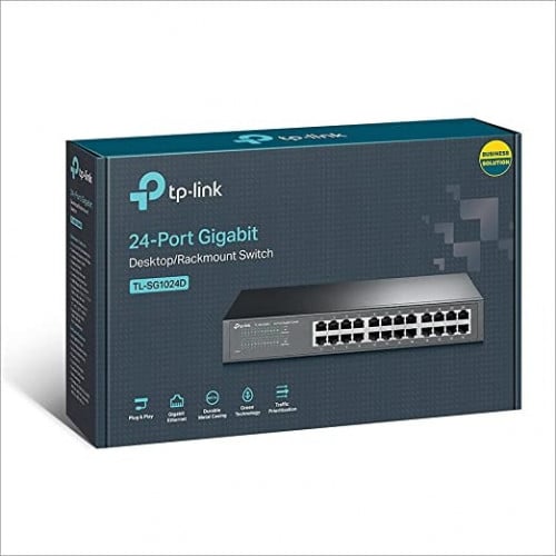 شوتش شبكه جيجا بت من تبي لنك TP-LINK TL-SG1024 24-...