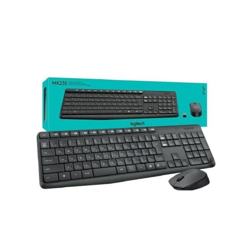 كيبورد+ ماوس لوجتك وايرلسLOGITECH MK270 WIRELESS C...