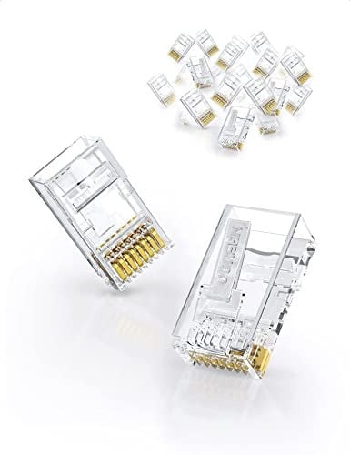 ارجي 45 شبكه كات 6 عدد 100 حبه Cat6 RJ45 1 POX 100...