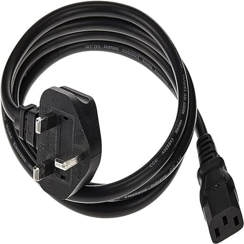 كيبل بور كهرباء متوافق مع اجهزه وشاشات الكمبيوتر ا...