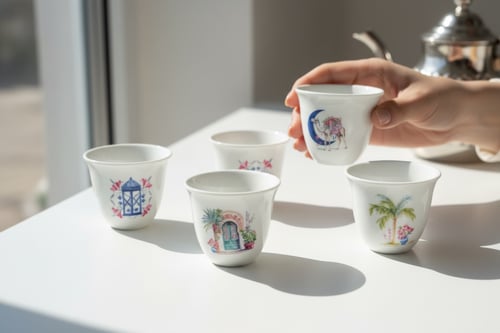 صندوق تكوين تشوكليت حكايات الدار 6 فناجيل