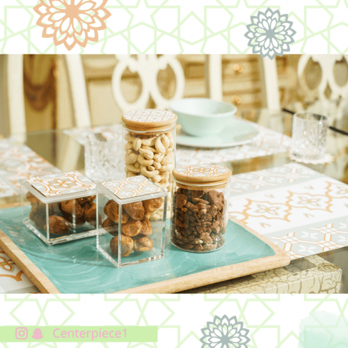 علب اسطوانية طقم من 2 اندلسي