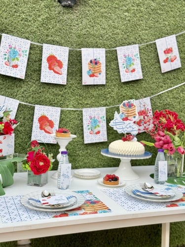 مجموعة الفراولة 6 اشخاص strawberry box