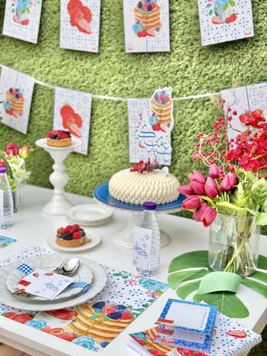مجموعة الفراولة 6 اشخاص strawberry box