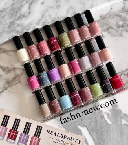 مناكيرC) real beauty )