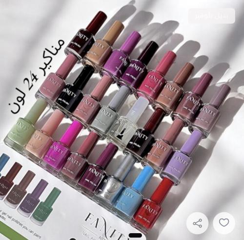 مناكير fanity الاخضر