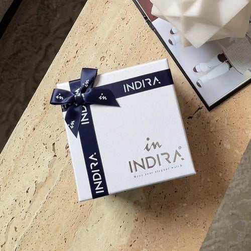 طقم ساعة وإسوارة نسائية فاخرة – انديرا