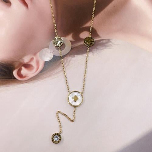 سلسلة نسائية ناعمة بلون ذهبي – تصميم عصري وأنيق