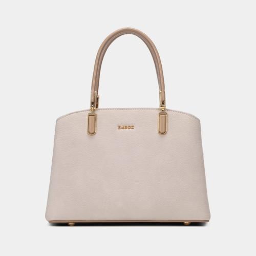 شنطة يد نسائية جلد أوف وايت من BAGCO – تصميم كلاسي...