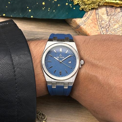 ساعة رجالية ديفوشي ربل بلون كحلي