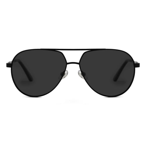 نظارات شمسية رجالية تصميم كلاسيكي- لون اسود