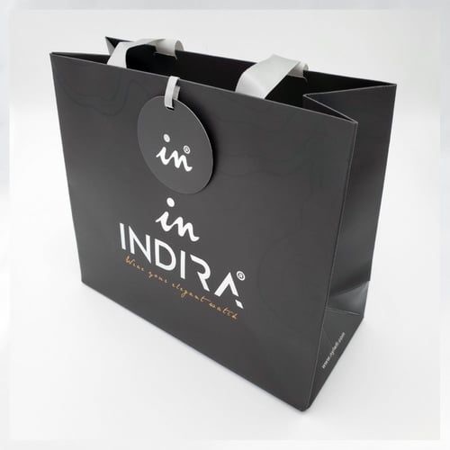 ساعة نسائية انديرا استيل بلون فضي و ذهبي