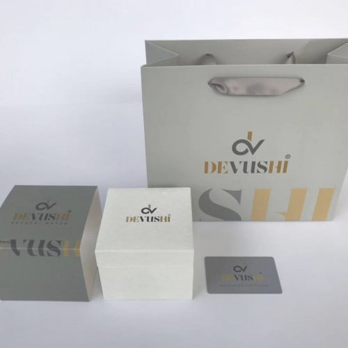 ساعة نسائية ديفوشي شبكي بلون روز قولد