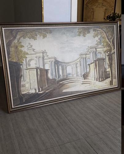 مقاس اللوحه ارتفاع 100عرض160مع اطارين مده العمل من...