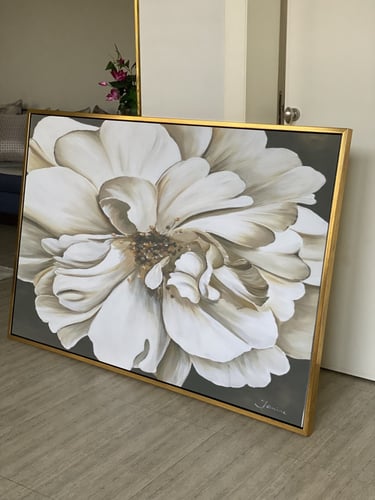 مقاس اللوحه 100:100السعر شامل الاطار مده التنفيذ م...