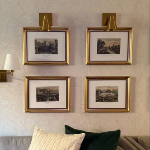 مجموعه من 4لوحات مقاس اللوحه الوحده عرض50وارتفاع 4...