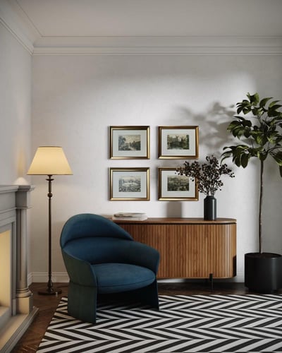 مجموعه من 4لوحات مقاس اللوحه الوحده ارتفاع 48عرض57...