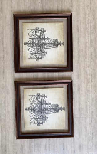 مقاس اللوحه الوحده 58:58 السعر شامل الاكريليك والا...