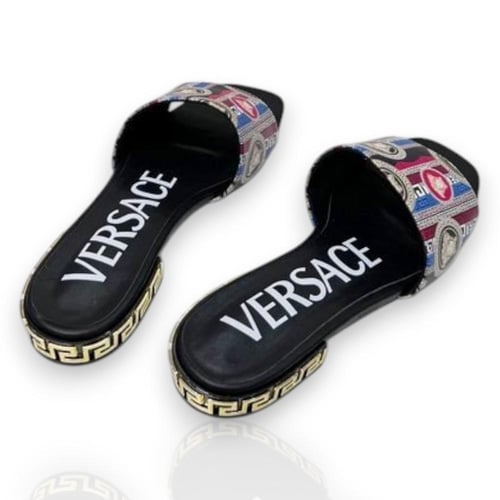 حذاء فيرزاتشي سليبر نسائي - Versace Shoes Slippers...