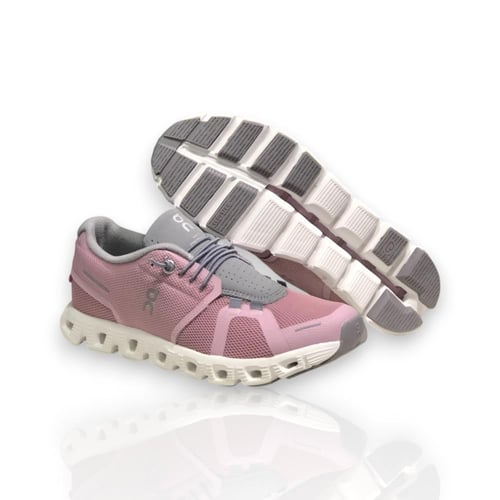 On Running Cloud 5 pink and grey