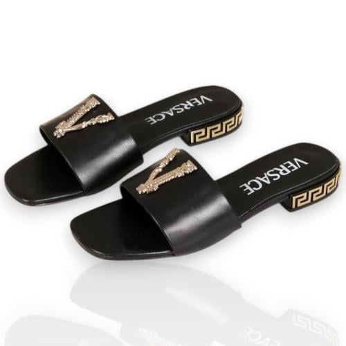 حذاء فيرزاتشي سليبر نسائي - Versace Shoes Slippers...