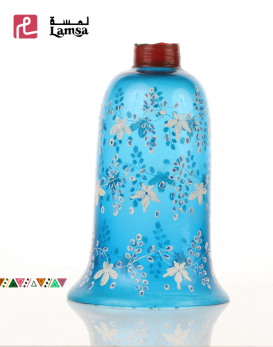 ابجورة من الزجاج الملون والكرستال