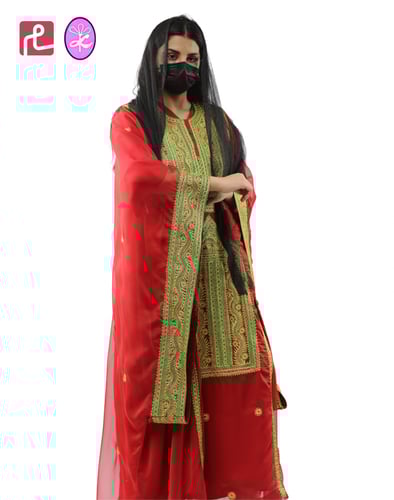 زي تقليدي من المنطقة الشرقية للمملكة