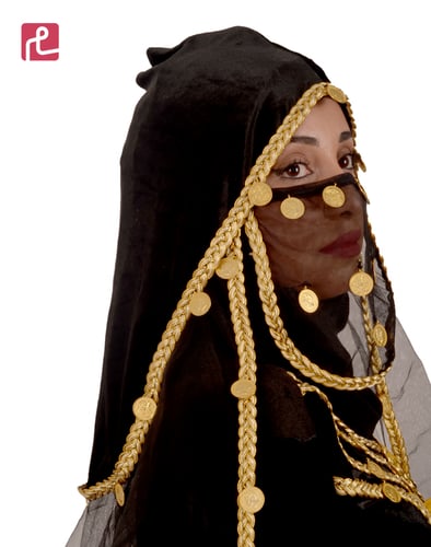 زي صنعاني قطيفة اسود