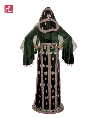 زُي صنعاني بتطريز المرجان