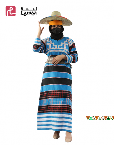 ثوب مستوحاة من المنطقة الغربية الطائف