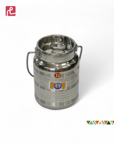 ماعون سمن استيل حجم كبير