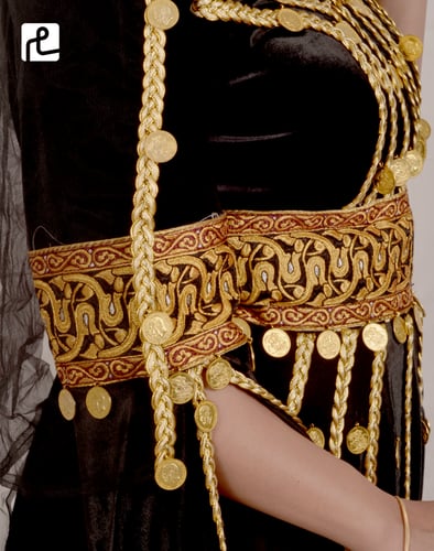 زي صنعاني قطيفة اسود