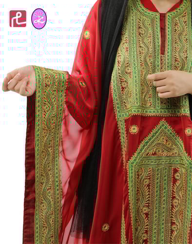 زي تقليدي من المنطقة الشرقية للمملكة